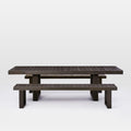 Portside Garden Expandable Dining Table - Weathered Cafe