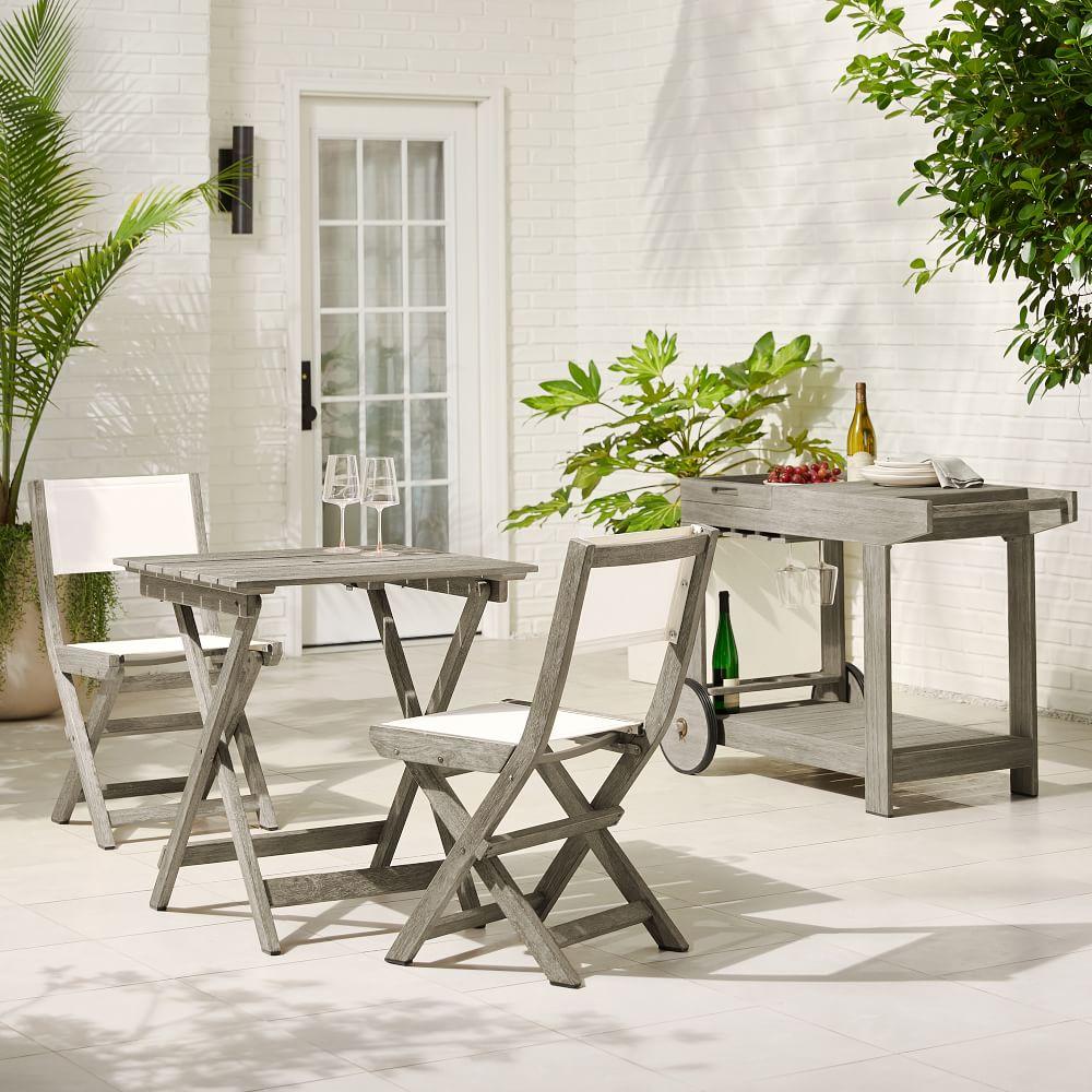 Portside Garden Folding Bistro Set (68 cm)