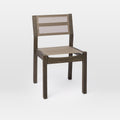 Portside Garden Textilene Dining Chair - Weathered Cafe