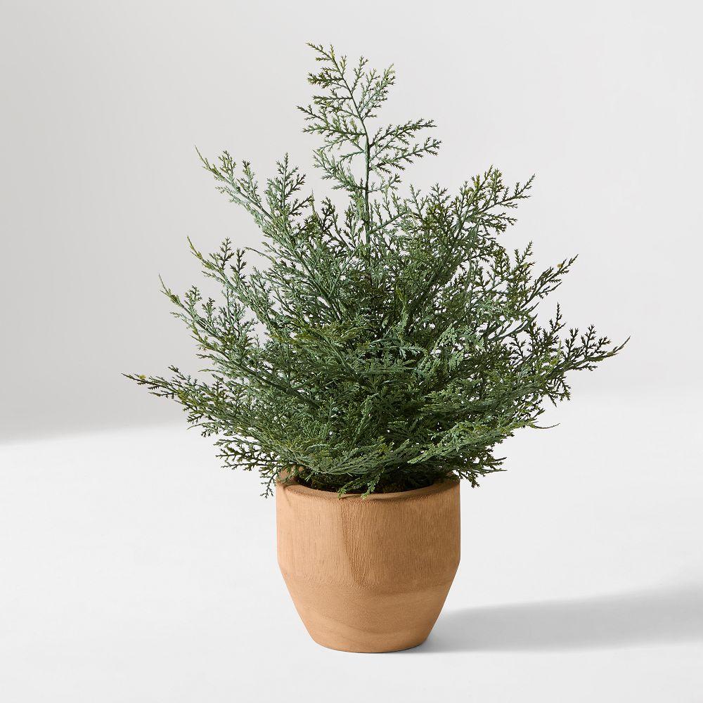 Faux Potted Pine Tabletop Tree