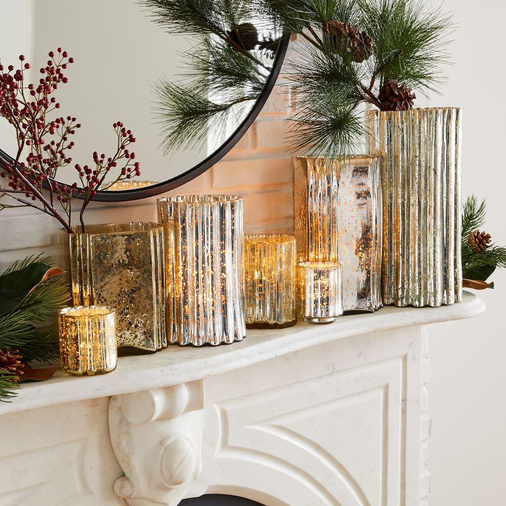 Decorator Mercury Candleholders