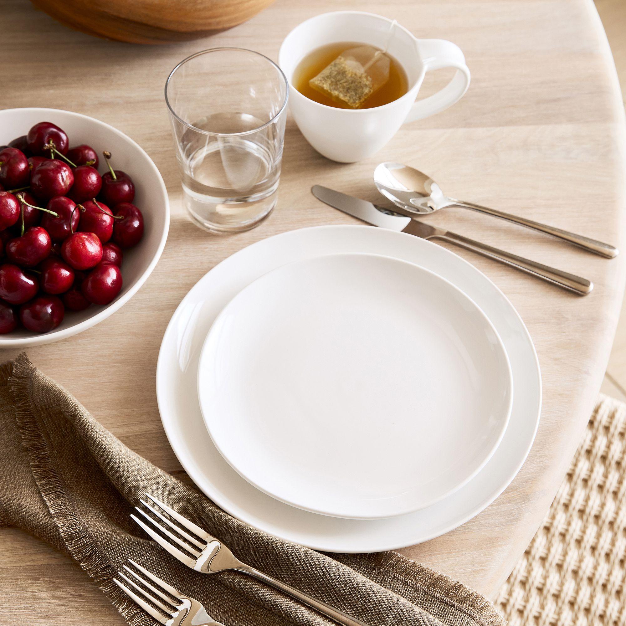 Pure Coupe Stoneware Salad Plate
