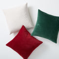 Quilted Ripple Velvet Cushion Cover