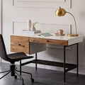 Reclaimed Wood + Lacquer Desk