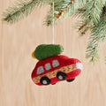 Retro Felt Car Bauble