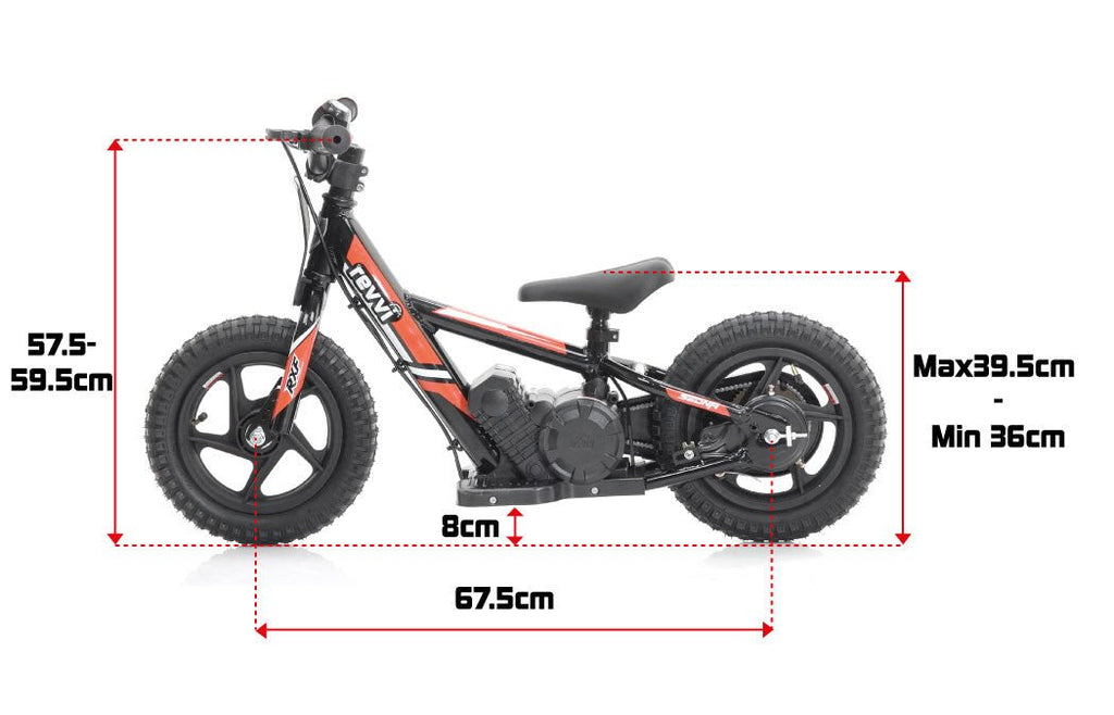 REVVI 12″ ELECTRIC BALANCE BIKE