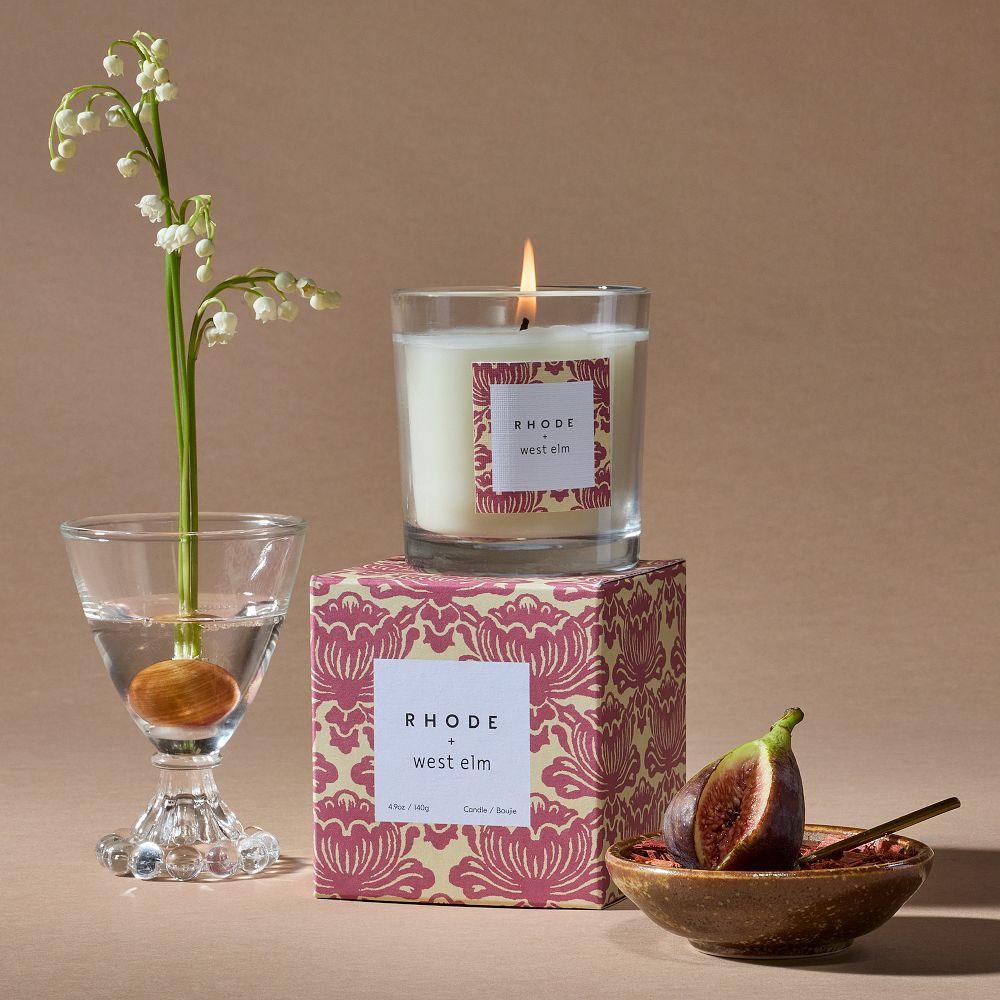 RHODE Boxed Candle - Fig and Lotus Blossom