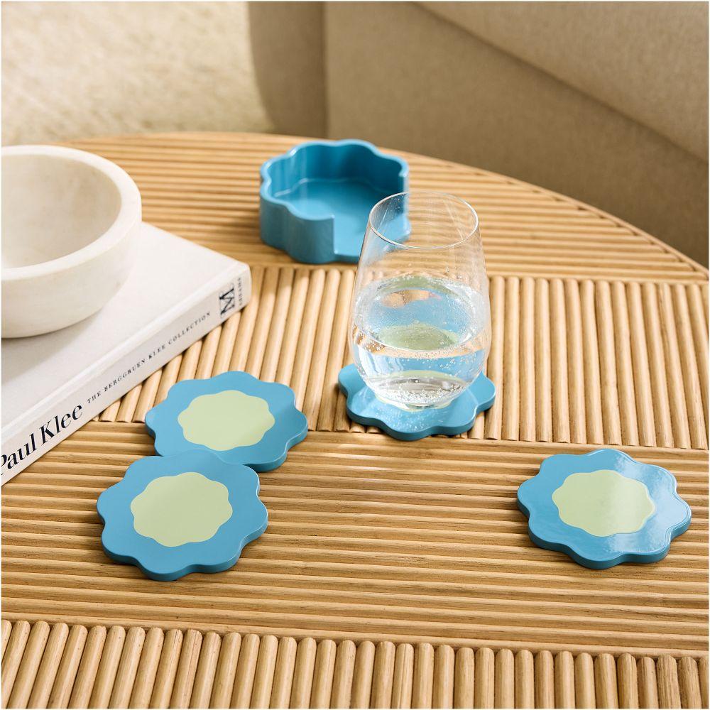 Glass Candleholders (Set of 3)
