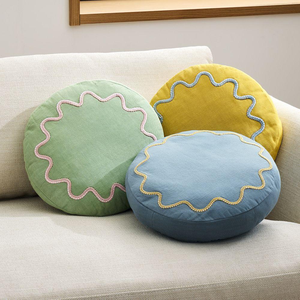 RHODE Wiggle Round Cushion
