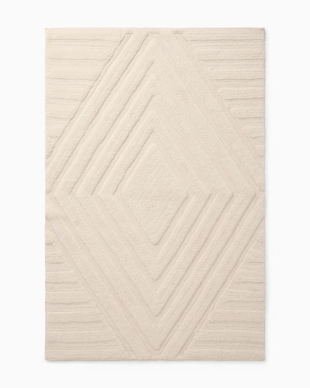 Rhombus Washable Rug