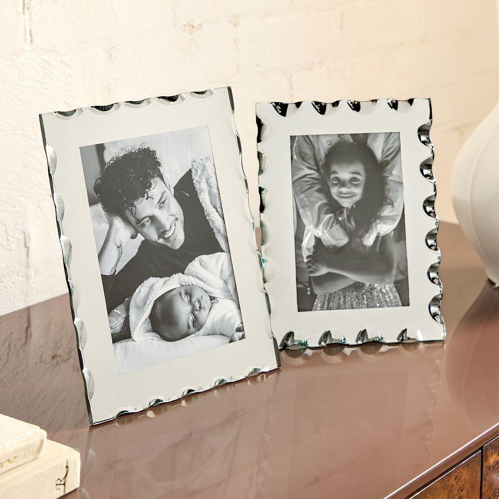 Mirrored Glass Tabletop Frames