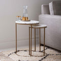 Round Nesting Side Tables Set (30 cm)