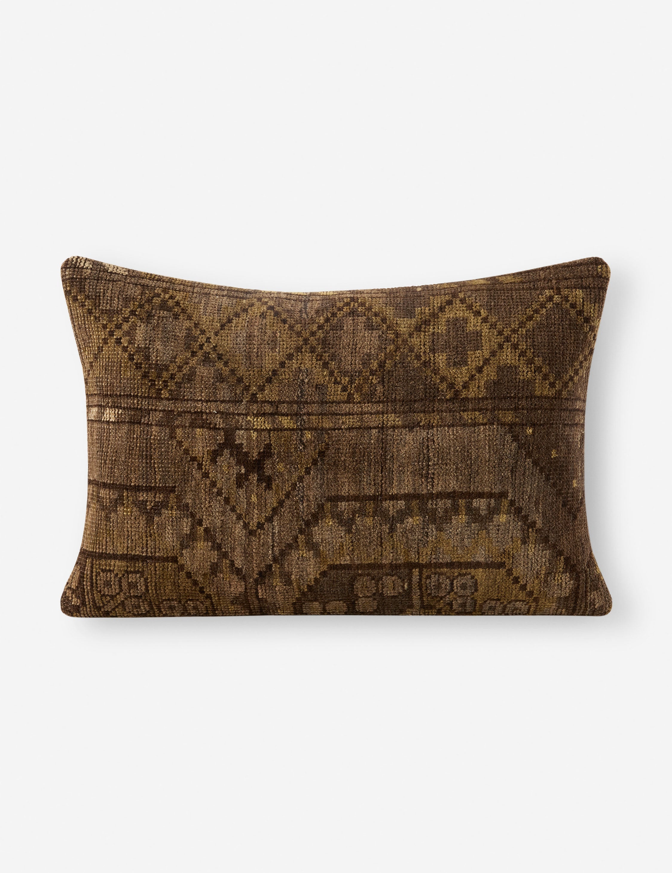 Vintage Lumbar Pillow No. 311, 16in x 24in