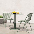 Santa Cruz Garden Stacking Dining Chair (Set of 2)