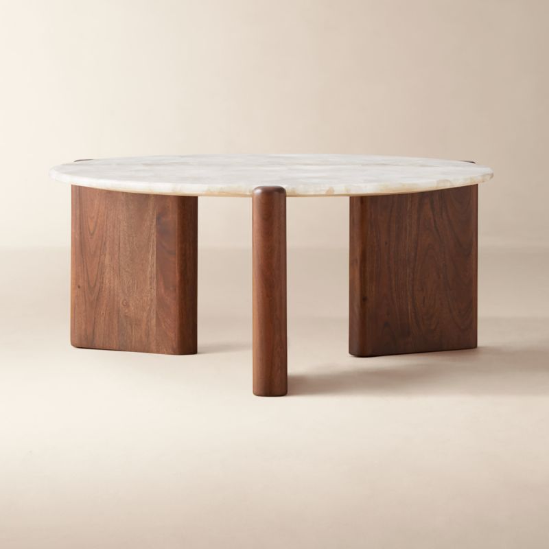 Sergio 52in Green Marble and Iron Console Table