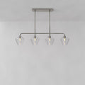 Sculptural 4-Light Geo Pendant
