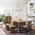 Sculptural 4-Light Ribbed Pendant - Champagne