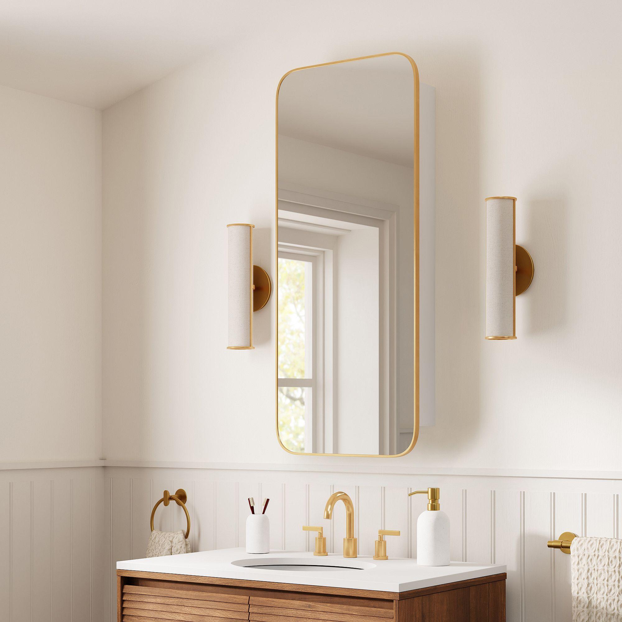 Seamless Bathroom Wall Cabinet