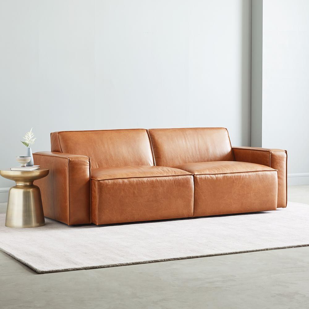 Sedona Leather Sofa (208 cm)