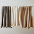 Sherpa Pom Pom Throw