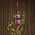 Shiny-Brite™ Multicoloured Glass Tree Topper