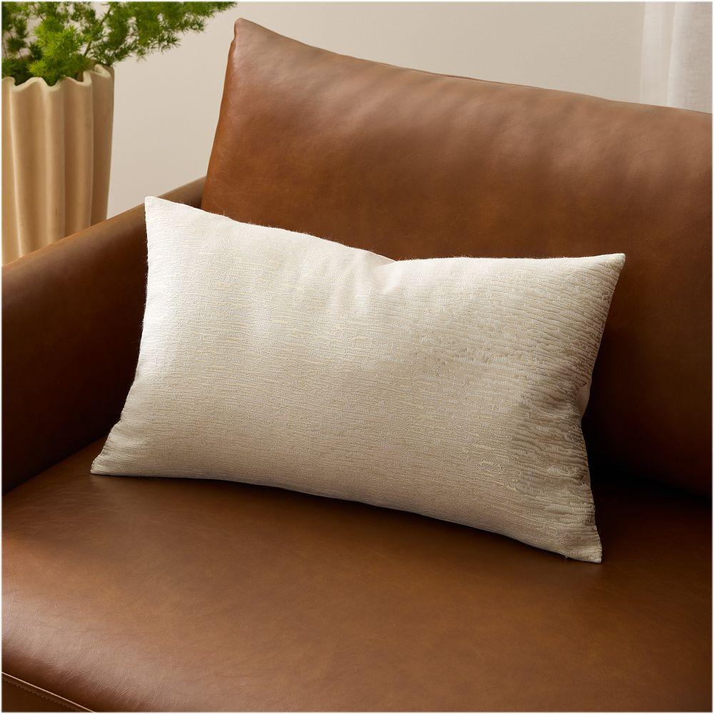 Shiny Lines Brocade Cushion Cover