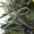Shiny Rope Bow Clip-On Bauble