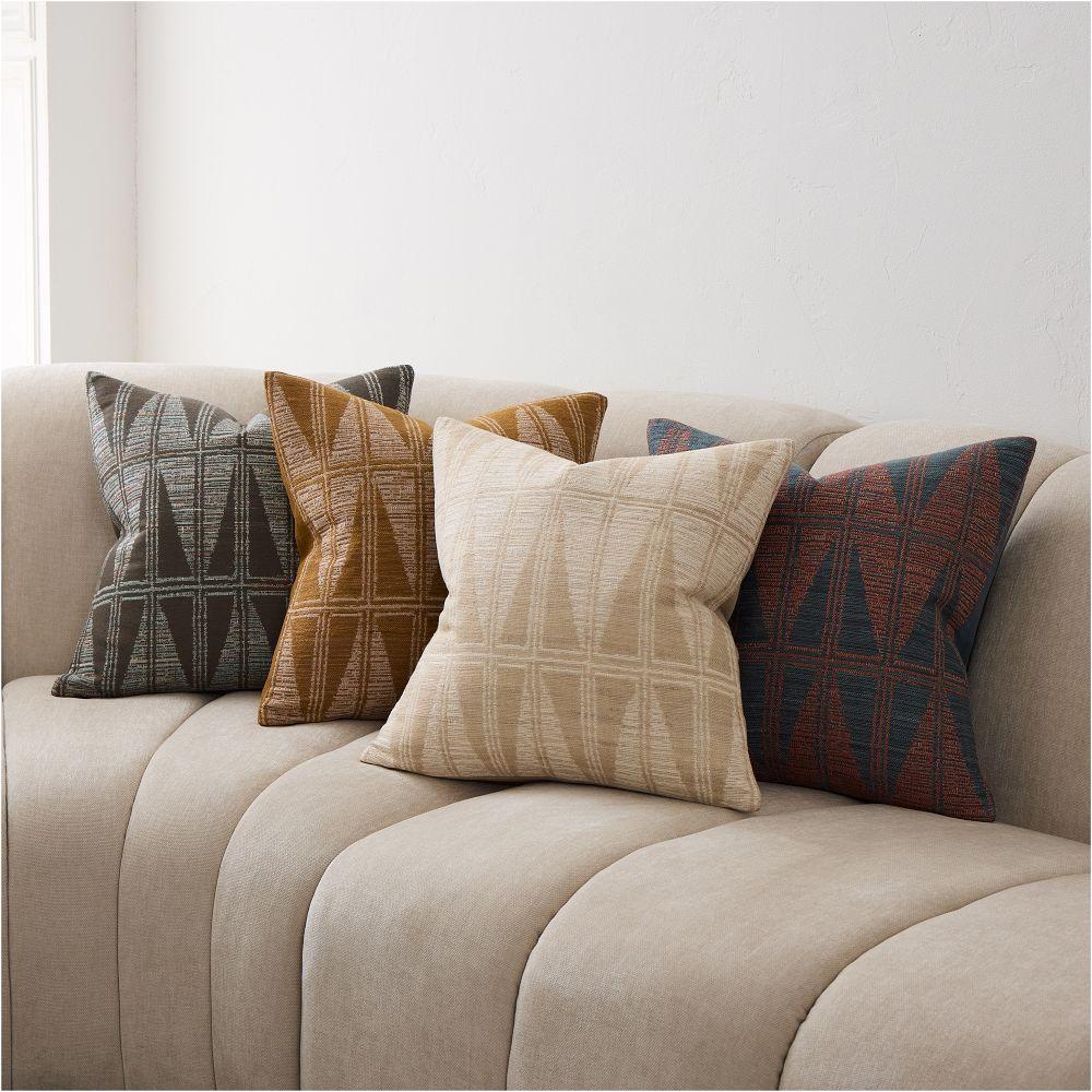 Silk Arrow Cushion Cover
