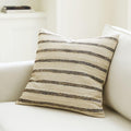 Silk Broad Stripe Cushion Cover