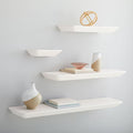 Slim Floating Shelf - White