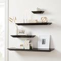 Slim Floating Shelves - Black