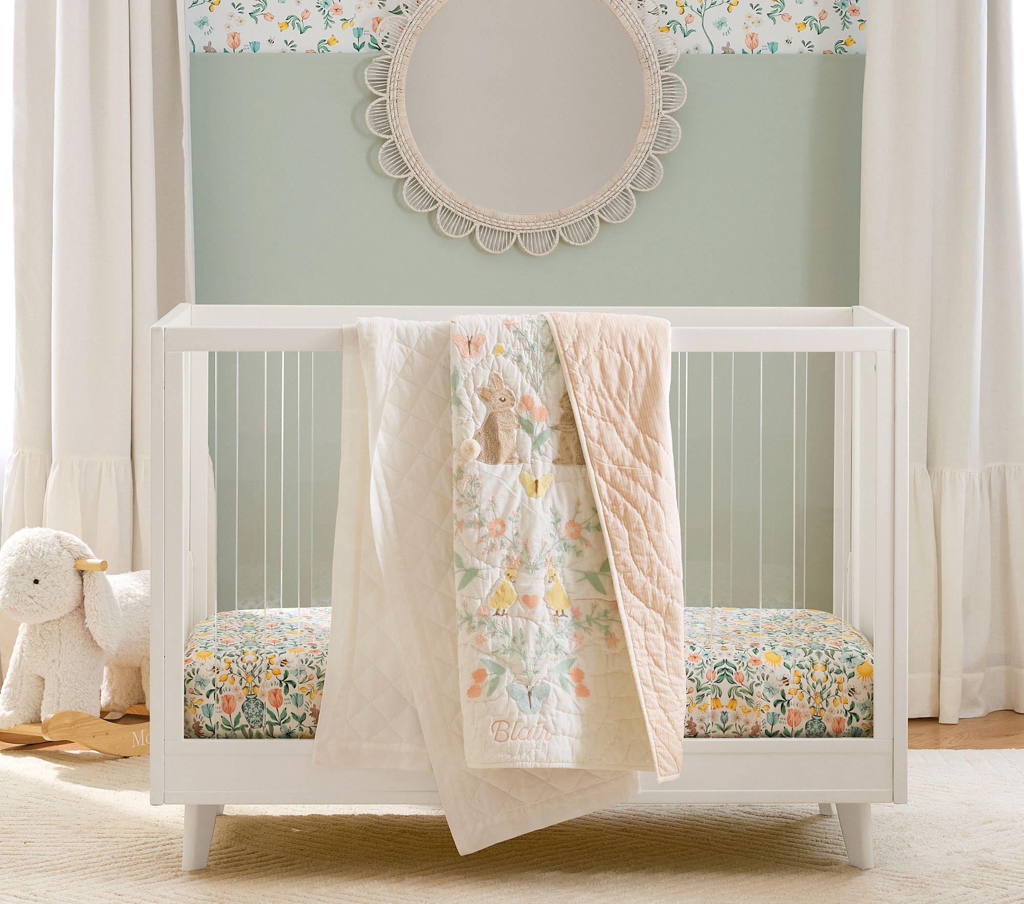 Pottery Barn Kids Sloan Acrylic Convertible Cot