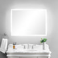 Smartled Illuminated Fog Free Bathroom Mirror With Built In Bluetooth Speakers And Dimmer 36 X 27