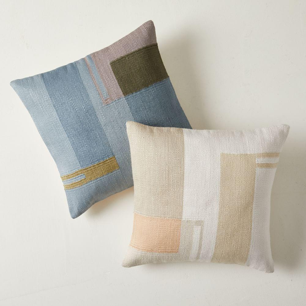 Soft Colourblock Cushion Cover