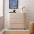 Solstice Painted Raffia 3-Drawer Chest (89 cm)
