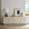 Solstice Painted Raffia Media Console (173 cm)