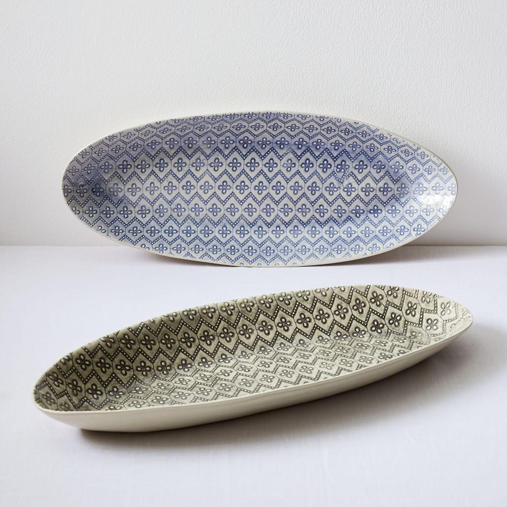 Wonki Ware South African Long Platter