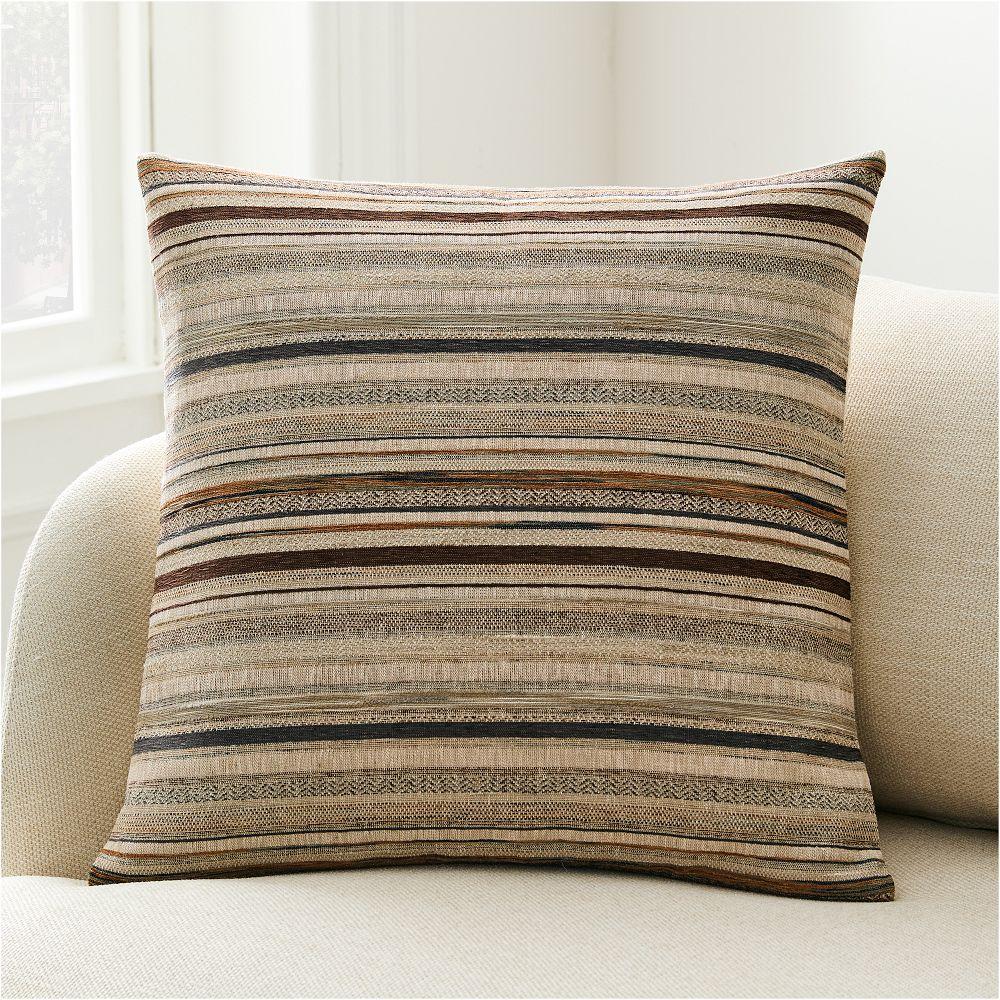 Space-Dyed Stripe Cushion Cover
