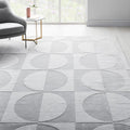 Split Circles Rug