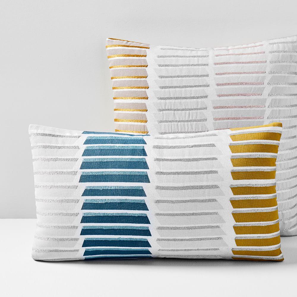 Stacked Lines Cushion Cover