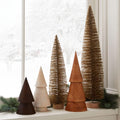 Stacked Wood Trees