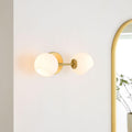 Staggered Glass Sconce - Double