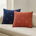Stitched Ditsy Geo Cushion Cover