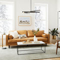 Streamline Marble Rectangle Coffee Table (112 cm x 61 cm)