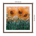 Subflowers By Donatella Marraoni Wood Framed Wall Art Print