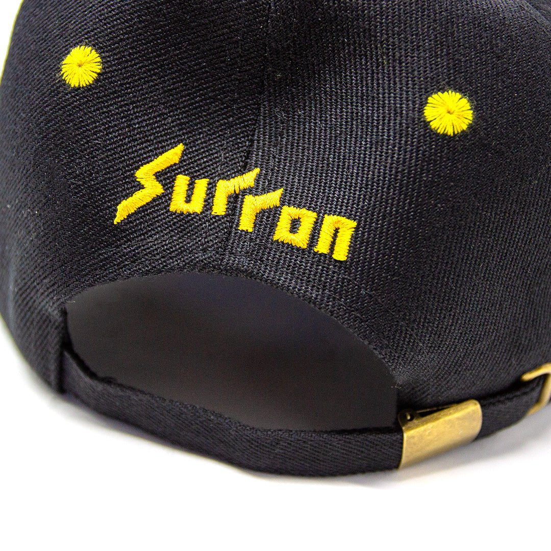SUR RON BASEBALL CAP BLACK