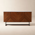 Suspend Wood Entryway Cabinet