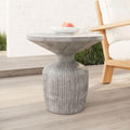 Tambor Outdoor Round Side Table (53 cm)