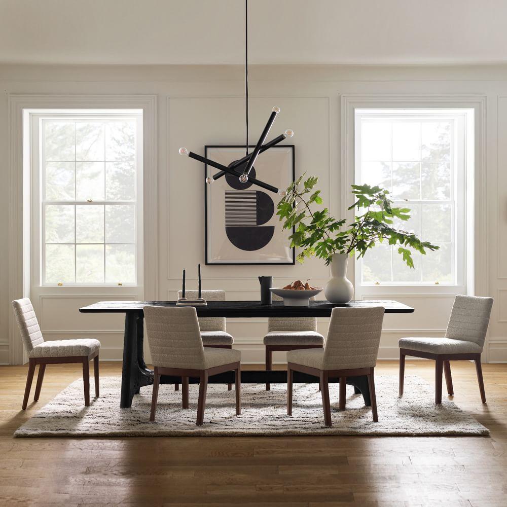 Tanner Solid Wood Dining Table (193 cm)