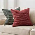 Textured Checker Cushion Cover